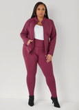 Zip Front Athletic Jacket