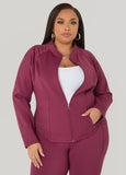 Zip Front Athletic Jacket