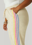Striped French Terry Joggers
