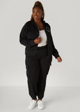 Plus Size French Terry Cargo Joggers