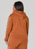 Animal Striped Hoodie