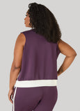 Two Tone Athletic Knit Vest