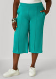 Stripe Trimmed Capris