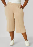 Stripe Trimmed Capris
