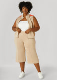 Stripe Trimmed Capris
