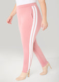 Striped Pull On Track Pants