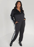 Plus Size Lurex™ Paneled Joggers