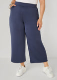 Cropped Athletic Knit Pants