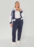 Two Tone Slim Leg Track Pants