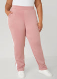 Two Tone Slim Leg Track Pants