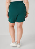 Textured Striped Shorts
