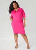 Plus Size Pencil Skirt Plus Size Terry Casual Skirt Matching Set