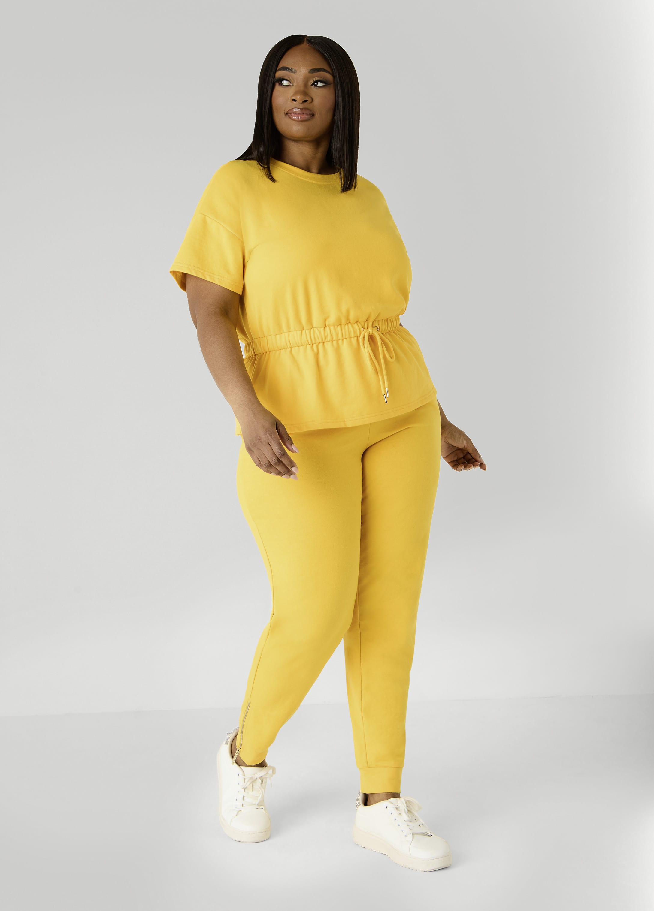 Ankle Zip Joggers – Ashley Stewart