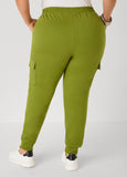 Piped French Terry Cargo Joggers