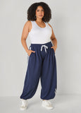 Striped Balloon Joggers