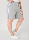 Piped French Terry Shorts