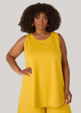 Seam Detailed Swing Top