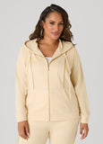 Plus Size Studded French Terry Hoodie