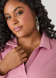 Crystal V Neck Pullover