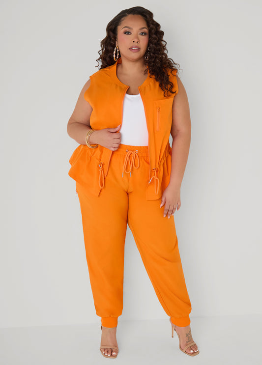 Mid Rise Drawstring Joggers