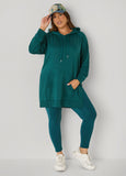 Oversized Side Split Hoodie