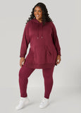 Oversized Side Split Hoodie