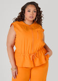 Storm Flap Drawstring Vest