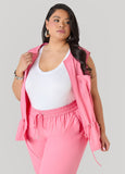 Storm Flap Drawstring Waist Vest