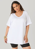 Athletic Knit Side Split Top
