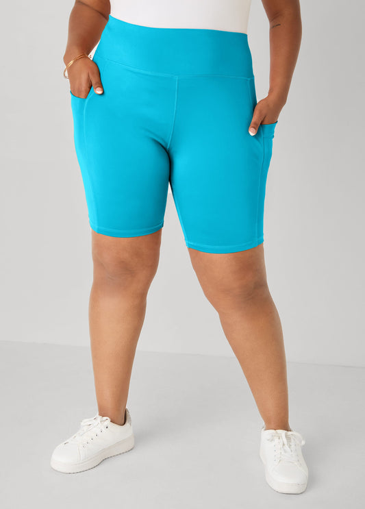 Phone Pocket Biker Shorts