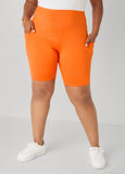 Phone Pocket Biker Shorts