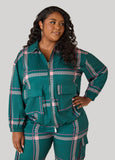 Pixel Print Track Jacket