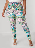 High Rise Status Print Leggings