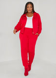 High Waist Luxe Soft Scuba Joggers