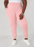 High Waist Luxe Soft Scuba Joggers