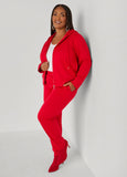 Luxe Soft Scuba Hooded Jacket