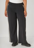 Striped Wide Leg Track Pants