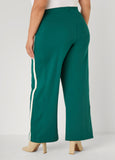 Striped Wide Leg Track Pants