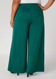Luxe Soft Scuba Pleated Pants