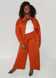 Belted Luxe Soft Scuba Jacket