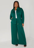 Luxe Soft Scuba Belted Jacket