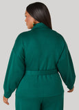 Luxe Soft Scuba Belted Jacket