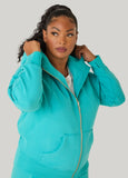 Ashley Sport Fleece Zip Front Hoodie