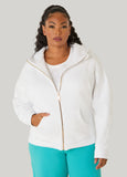Ashley Sport Zip Front Fleece Hoodie