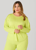 Ashley Sport Long Sleeved Mesh Tee