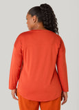 Ashley Sport Long Sleeved Mesh Tee