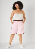 Piped Bermuda Shorts
