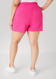 Drawstring Jacquard Shorts