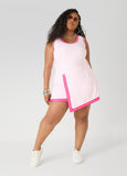 Plus Size Skort Athleisure Tennis Skirt Matching Set