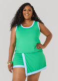 Two Tone Tennis Tank